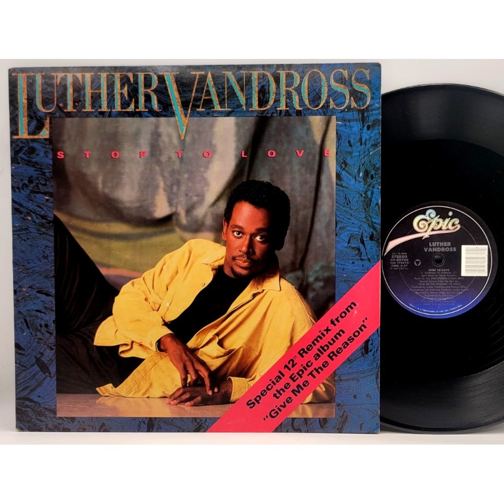 Luther Vandross - Stop To Love - Soul Funk Pop Single Record Epic